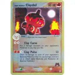 EX Team Magma vs Team Aqua - 33/95 - Team Magma's Claydol - Reverse Holo