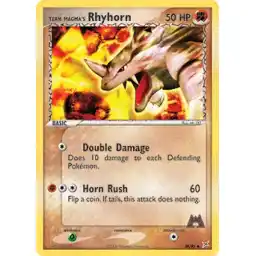 EX Team Magma vs Team Aqua - 38/95 - Team Magma's Rhyhorn