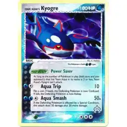 EX Team Magma vs Team Aqua - 3/95 - Team Aqua's Kyogre - Reverse Holo Rare (Lightly Played)