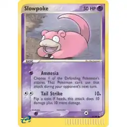 EX Team Magma vs Team Aqua - 45/95 - Slowpoke (Moderately Played)
