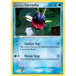 EX Team Magma vs Team Aqua - 47/95 - Team Aqua's Carvanha (Lightly Played)