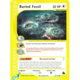 Skyridge - 47/144 - Buried Fossil - Reverse Holo