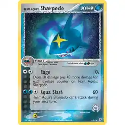 EX Team Magma vs Team Aqua - 5/95 - Team Aqua's Sharpedo - Holo Rare (Near Mint -)
