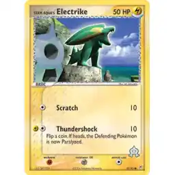 EX Team Magma vs Team Aqua - 52/95 - Team Aqua's Electrike