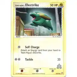 EX Team Magma vs Team Aqua - 53/95 - Team Aqua's Electrike