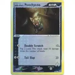 EX Team Magma vs Team Aqua - 54/95 - Team Aqua's Poochyena - Reverse Holo