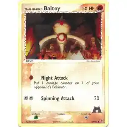 EX Team Magma vs Team Aqua - 61/95 - Team Magma's Baltoy (Near Mint -)