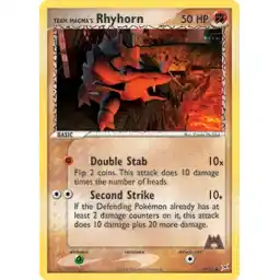 EX Team Magma vs Team Aqua - 67/95 - Team Magma's Rhyhorn