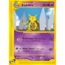 Skyridge - 69/144 - Kadabra (Moderately Played)