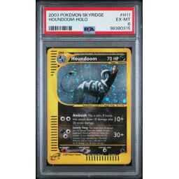 [Auksjon] PSA 6 Excellent - 2003 Pokemon Skyridge Houndoom Holo #H11