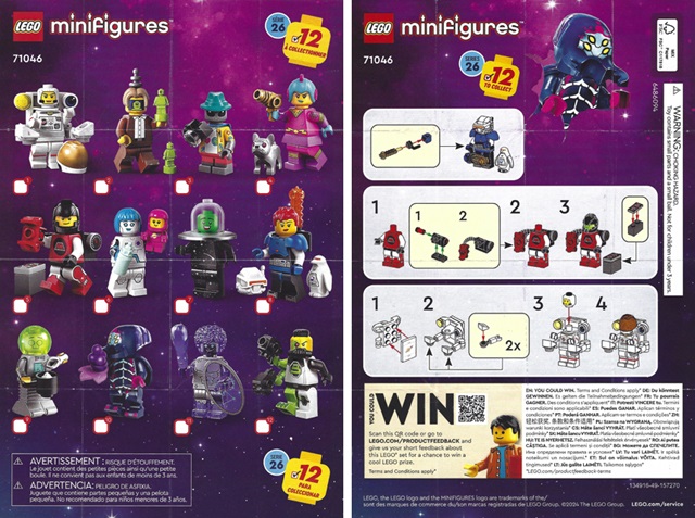 LEGO Minifigures 74016 Series 26 Romfart - Bilde 2