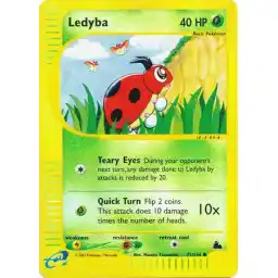Skyridge - 72/144 - Ledyba - Reverse Holo