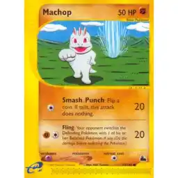Skyridge - 74/144 - Machop (Moderately Played)