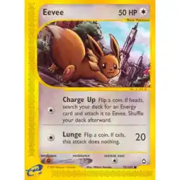 Aquapolis - 75/147 - Eevee (Lightly Played)
