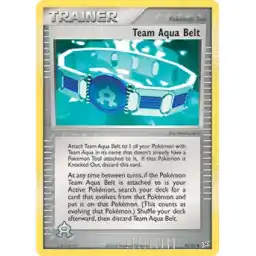 EX Team Magma vs Team Aqua - 76/95 - Team Aqua Belt