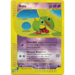 Skyridge - 80/144 - Natu - Reverse Holo (Moderately Played)