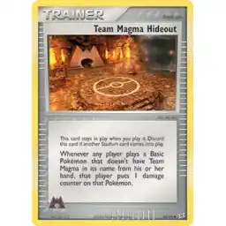 EX Team Magma vs Team Aqua - 83/95 - Team Magma Hideout