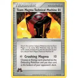 EX Team Magma vs Team Aqua - 84/95 - Team Magma Technical Machine 01 (Lightly Played)