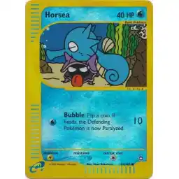 Aquapolis - 84/147 - Horsea - Reverse Holo (Lightly Played)