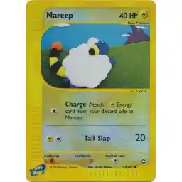 Aquapolis - 93/147 - Mareep - Reverse Holo (Near Mint -)