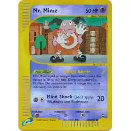 Aquapolis - 95b/147 - Mr. Mime - Reverse Holo (Damaged)