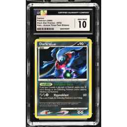 CGC 10 Gem Mint - 2009 Pokemon Arceus Black Star Promo Darkrai Holo #DP52