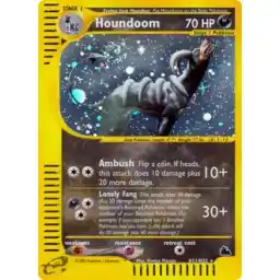Skyridge - H11 - Houndoom - Holo Rare (Lightly Played)