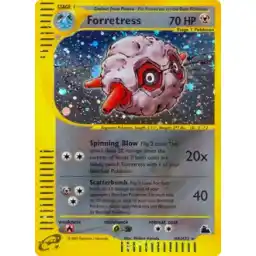 Skyridge - H8 - Forretress - Holo Rare (Near Mint -)