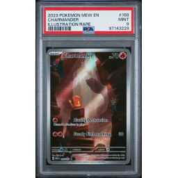 PSA 9 Mint - 2023 Pokemon 151 EN Charmander #168