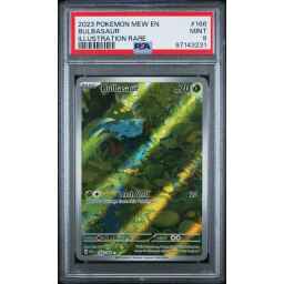 PSA 9 Mint - 2023 Pokemon 151 EN Bulbasaur #166