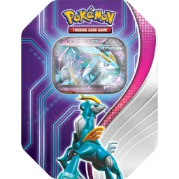 Pokemon Paradox Destinies Tin Iron Crown ex