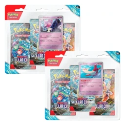 Pokemon Stellar Crown Tinkaton + Latias Blister 3-Pack Bundle