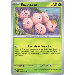 Surging Sparks - 001/191 - Exeggcute - Reverse Holo
