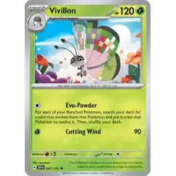 Surging Sparks - 007/191 - Vivillon - Reverse Holo