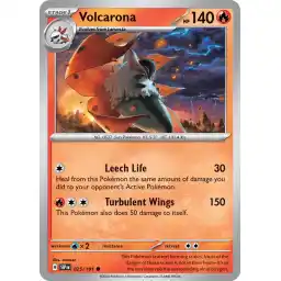 Surging Sparks - 025/191 - Volcarona - Reverse Holo
