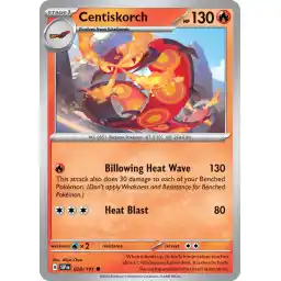Surging Sparks - 028/191 - Centiskorch - Reverse Holo