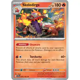 Surging Sparks - 031/191 - Skeledirge - Holo Rare