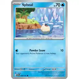 Surging Sparks - 043/191 - Spheal - Reverse Holo