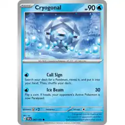 Surging Sparks - 047/191 - Cryogonal - Reverse Holo