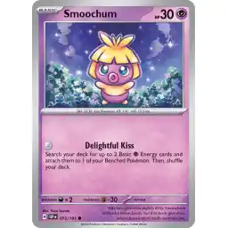 Surging Sparks - 075/191 - Smoochum - Reverse Holo