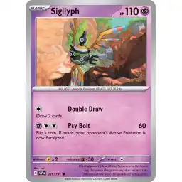 Surging Sparks - 081/191 - Sigilyph - Reverse Holo