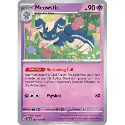 Surging Sparks - 085/191 - Meowstic - Reverse Holo