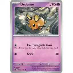 Surging Sparks - 087/191 - Dedenne - Reverse Holo