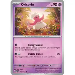Surging Sparks - 089/191 - Oricorio - Reverse Holo