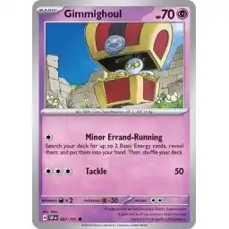 Surging Sparks - 097/191 - Gimmighoul - Reverse Holo