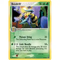 EX FireRed & Leaf Green - 1/112 - Beedrill - Holo Rare