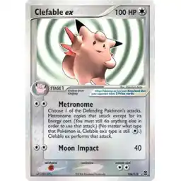 EX FireRed & Leaf Green - 106/112 - Clefable ex