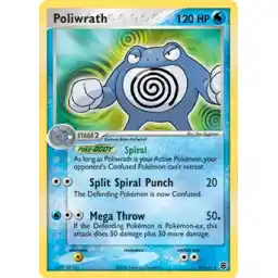 EX FireRed & Leaf Green - 11/112 - Poliwrath - Holo Rare