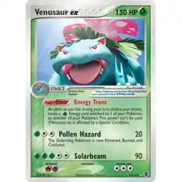 EX FireRed & Leaf Green - 112/112 - Venusaur ex (Heavily Played)