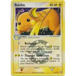EX FireRed & Leaf Green - 12/112 - Raichu - Reverse Holo Rare